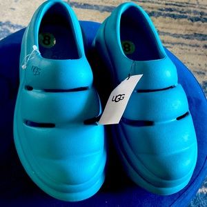 UGG-Sport Yeah Clog Women’s size 8 Teal, brand new with Tags!